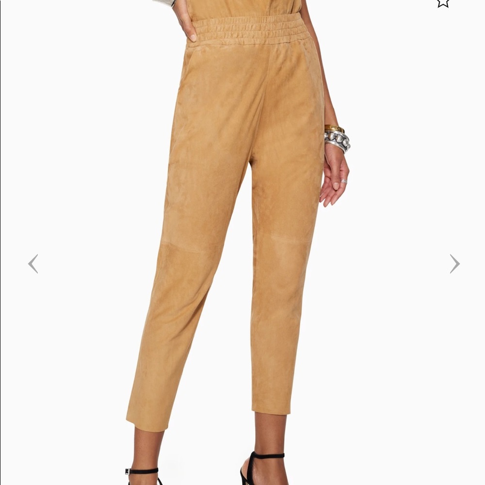 NWT Ramy Brook Suede Fable Pant XS